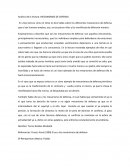 Análisis de la lectura: MECANISMOS DE DEFENSA