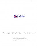 Habitos alimentarios de los niños del centro comunitario Cocorit