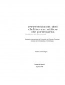 Política criminal EDUCAR SIN GRITAR