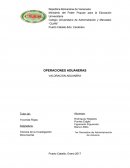 OPERACIONES ADUANERAS - VALORACION ADUANERA