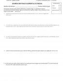 EXAMEN DEN FISICA ELEMENTAL II PARCIAL
