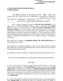 MODELO DE ESCRITO JUICIO EJECUTIVO MERCANTIL