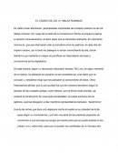 EL CÓDIGO DE LAS 12 TABLAS ROMANAS