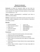Temas selectos de química, reporte de laboratorio
