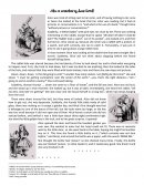 Alice in wonderland by Lewis Carroll