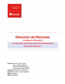Direcion de personas