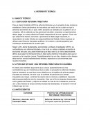 REFERENTE TEÓRICO 6.1 MARCO TEÓRICO 6.1.1 DEFICICIÓN REFORMA TRIBUTARIA