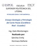Resumen de Petrologia metamorfica