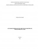 COMPETENCIAS DE UN GESTOR