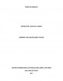 APRENDIZ: WILLIAM ROLANDO VALDEZ CENTRO INTERNACIONAL DE PRODUCCIÓN LIMPIA LOPE SENA