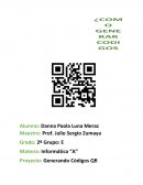 Un código QR es un módulo para almacenar información en una matriz de puntos o en un código de barras bidimensional.