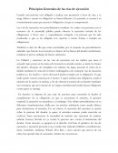 Principios Generales de las vías de ejecución