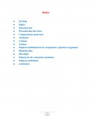 Actividad integradora. Hidrocarburos, funciones orgánicas (alcoholes) acetona carboxílicos, esteres, aminas y éteres
