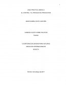 CASO PRACTICO UNIDAD 3 EL CONTROL Y EL PROCESO DE PRODUCCION