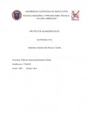 PROYECTOS ADMINISTRATIVOS ACTIVIDAD