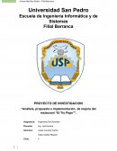 Análisis, propuesta e implementación de mejora del restaurante “El Tío Pepe”