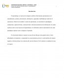 Estudio de caso . El aprendizaje es el proceso de adquirir cambios relativamente permanentes en el entendimiento