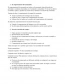 El comportamiento del consumidor.