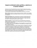 Impacto ambiental en hoteleria