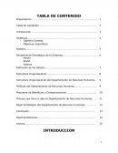 Departamento de Recursos Humanos, ABONAP