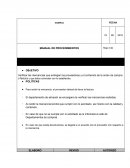 MANUAL DE PROCEDIMIENTOS- COMPRAS