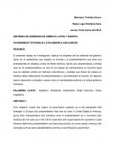 SISTEMAS DE GOBIERNO EN AMÉRICA LATINA Y EUROPA