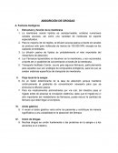 Absorción de drogas