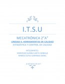 UNIDAD 4. HERRAMIENTAS DE CALIDAD ESTADÍSTICA Y CONTROL DE CALIDAD