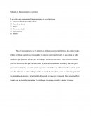 Manual de funcionamiento de prótesis Las partes que componen el funcionamiento de la prótesis