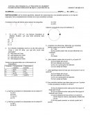 Examen matematicas primero de secundaria recuperacion bloque 4