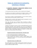 CONCEPTO, FINALIDAD Y REGULACION JURÍDICA DE LOS DERECHOS REALES DE GARANTÍA