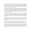 La Primera Guerra Mundial (1914 – 1919) dejó sus rastros en varios países, en Argentina su influencia se vio plasmada en la debilidad de una economía, que dependía casi absoluta de Europa