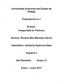 Preparatoria no.1 Ensayo: