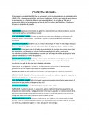 GUION PROTESTAS SOCIALES