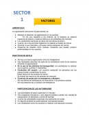 FACTORES SANITARIOS