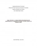 CASO APLICADO A LA FAMILIA ORTEGA MALDONADO QUE SE ENCUENTRAN EN LA COMUNIDAD DE PEDRAZA – ESTADO TACHIRA “VIA CHORRO EL INDIO”