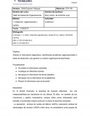 Taller de Desarrollo Organizacional. Evidencia