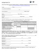 Autogermana S.A SOLICITUD VINCULACION DE BENEFICIARIOS A EMPRESA PROMOTORA DE SALUD TH H 51 V2