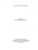 EVOLUCIÓN DE LA TEORÍA FINANCIERA