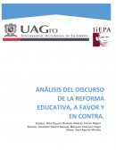 Discurso de la Reforma Energetica