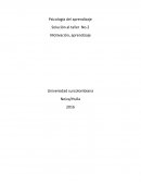 Psicología del aprendizaje Solución al taller No.2