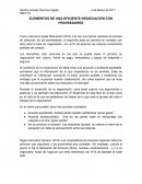 ELEMENTOS DE UNA EFICIENTE NEGOCIACIÓN CON PROVEEDORES