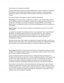 ¿Qué es el plan de marketing internacional?