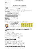 ¿Qué alternativa muestra la cantidad de cuadernos que tiene la niña en su casa?