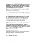 Hola a todos mis amigos, y a los que no lo son también, este no es un mensaje sobre mí, este es un mensaje para nosotros. Porque sé existe un mundo que necesita ayuda