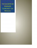 Planta de tratamiento de efluentes cloacales ¿A que llamamos residuos cloacales?