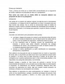 Tema: ¿Cierras una venta con un cliente difícil convenciéndolo con un argumento de ventas o elaboras una propuesta de valor en su perspectiva?