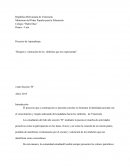 Proyecto de Aprendizaje: “Respeto y valoración de los símbolos que nos representan”