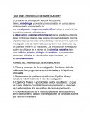 Actividad Integradora ¿Que es el protocolo de investigacion?