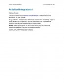 Juicio, y su actividad integradora